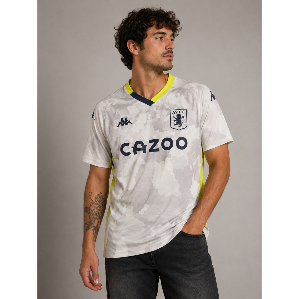 Kappa Aston Villa CAZOO Soccer Jersey Football Camo Pattern Third Kit |V1